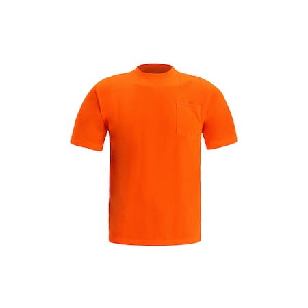 Short Sleeve T-Shirt, 4X-Large, Orange